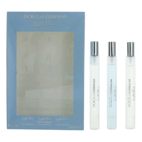 dolce gabbana light blue geschenk pack|d&g light blue gift set.